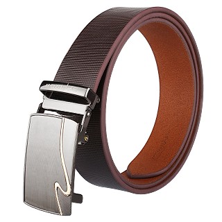 Mens Genuine Leather Belts - Brown